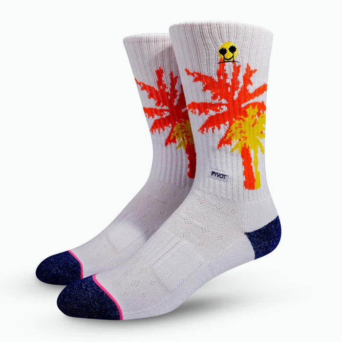 PYVOT ATHLETIC KNITPLUS+ ARTIST SERIES CREW SOCKS