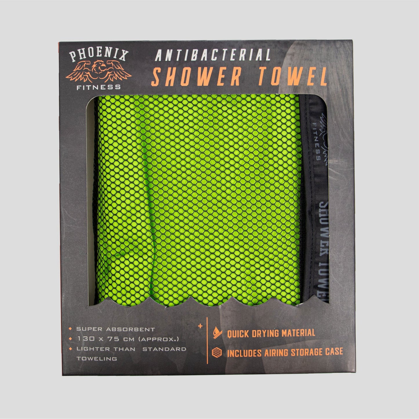 ANTIBACTERIAL SHOWER TOWEL (LARGE)