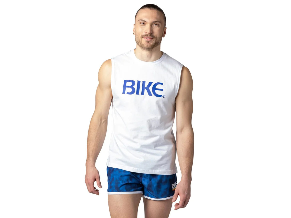 BIKE SLEEVELESS LOGO T-SHIRT