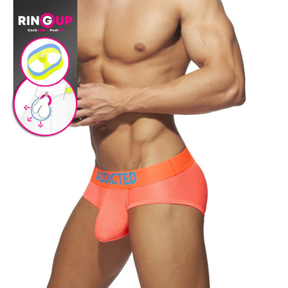 RING UP NEON MESH BRIEF